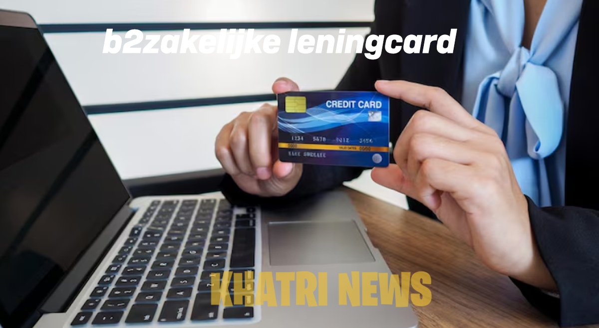 b2zakelijke leningcard