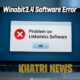 Winobit3.4 Software Error
