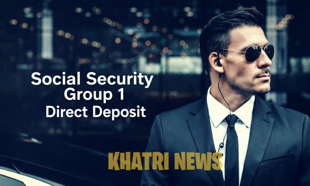 Social Security Group 1 Direct Deposit